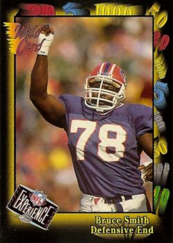 1991 Wild Card NFL Experience Exchange #26G Bruce Smith Buffalo Bills