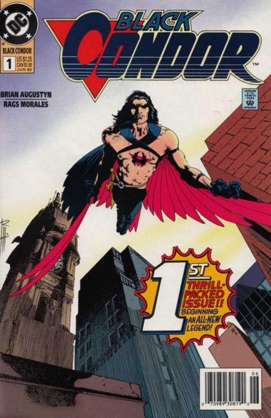 Black Condor #1 Newsstand Cover (1992-1993) DC