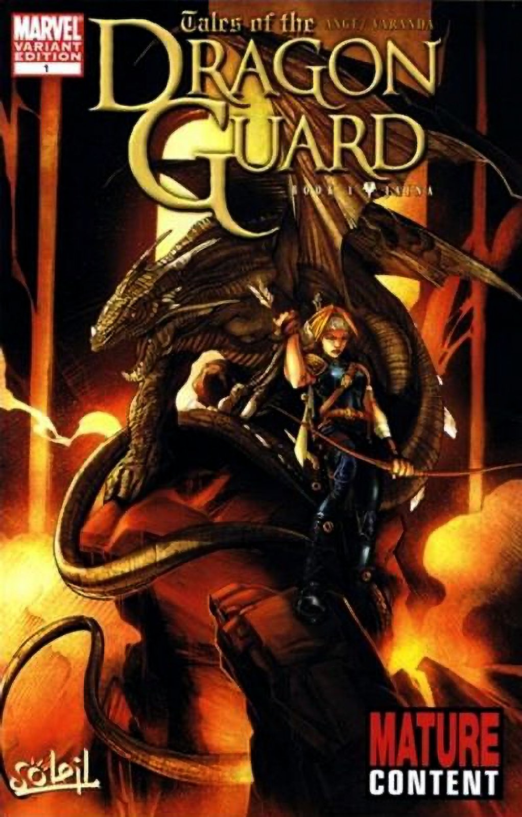 Tales of the Dragon Guard #1B (2010) Marvel Comics