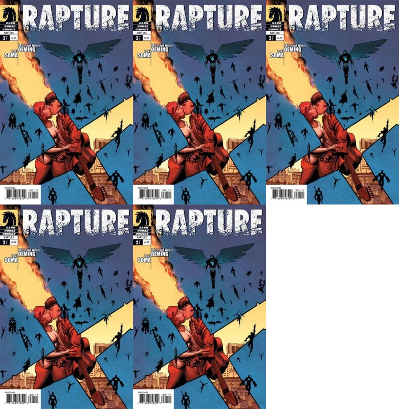 Rapture #1 (2009-2010) Dark Horse Comics - 5 Comics