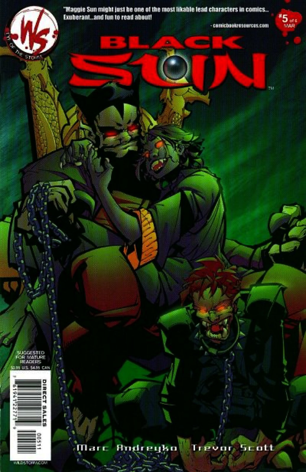 Black Sun #5 (2002) Wildstorm Comics