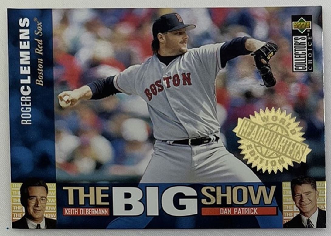 1997 Collector's Choice Big Show World Headquarters #10 Roger Clemens Red Sox