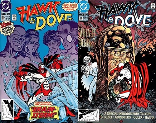 Hawk and Dove #25-26 Volume 3 (1989-1991) DC Comics - 2 Comics