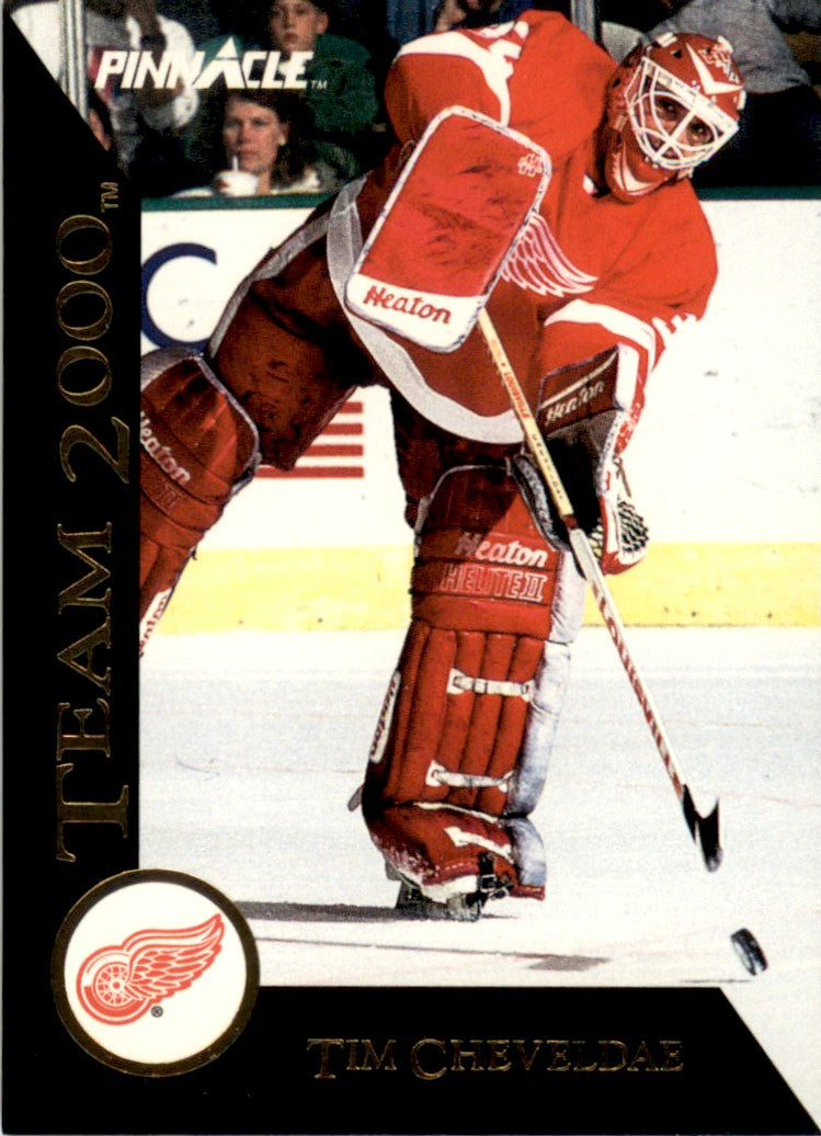 1992 Pinnacle Canadian Team 2000 #20 Tim Cheveldae Detroit Red Wings