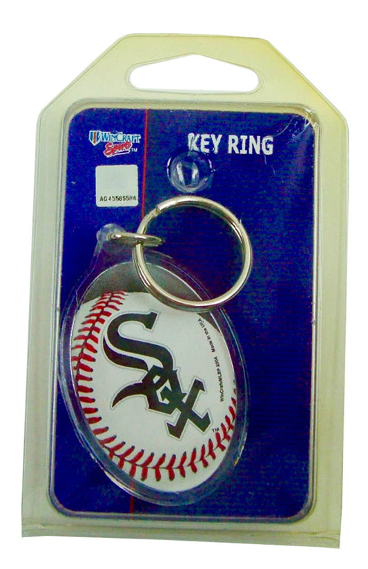 Chicago White Sox 3 Inch MLB Key Ring Wincraft Sports