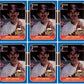 (10) 1987 Donruss Highlights #55 Benito Santiago San Diego Padres Card Lot