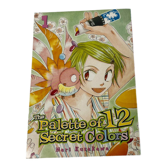The Palette of 12 Secret Colors Volume 1 Manga Graphic Novel CMX Nari Kusakawa