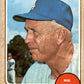 1968 Topps #472 Walt Alston Los Angeles Dodgers GD+