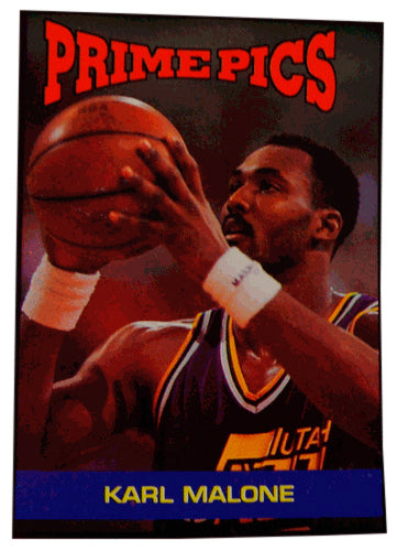 1992 The Sports Card Review & Value Line Prime Pics Multi-Sport 63 Karl Malone