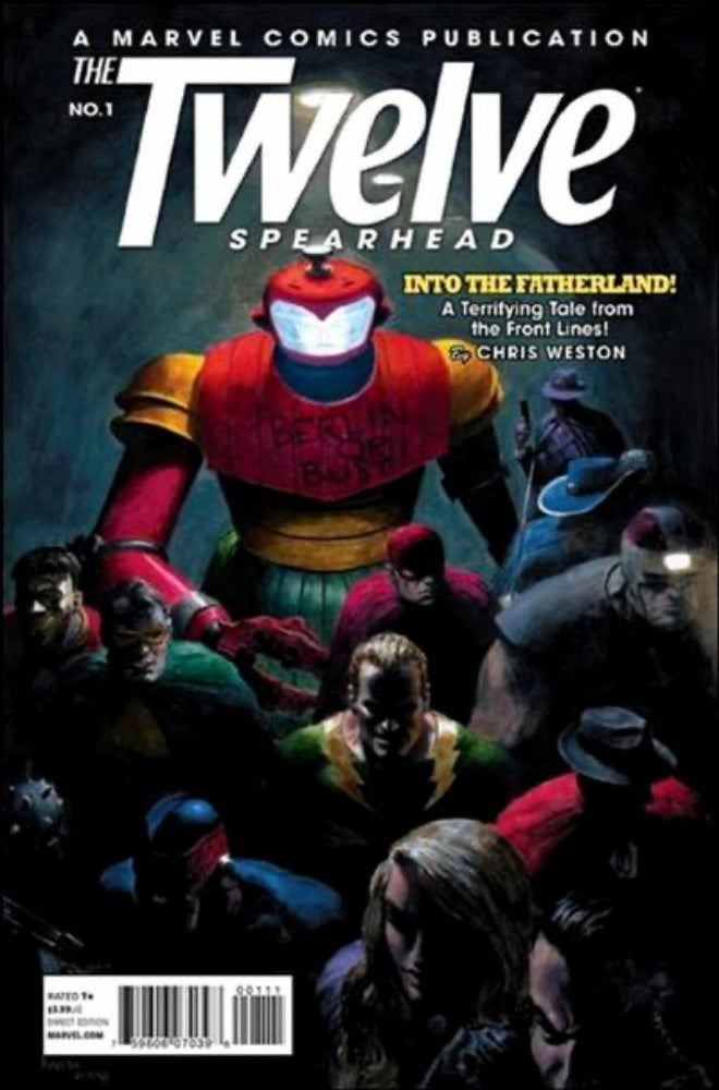 The Twelve: Spearhead #1 2010 Marvel Comics