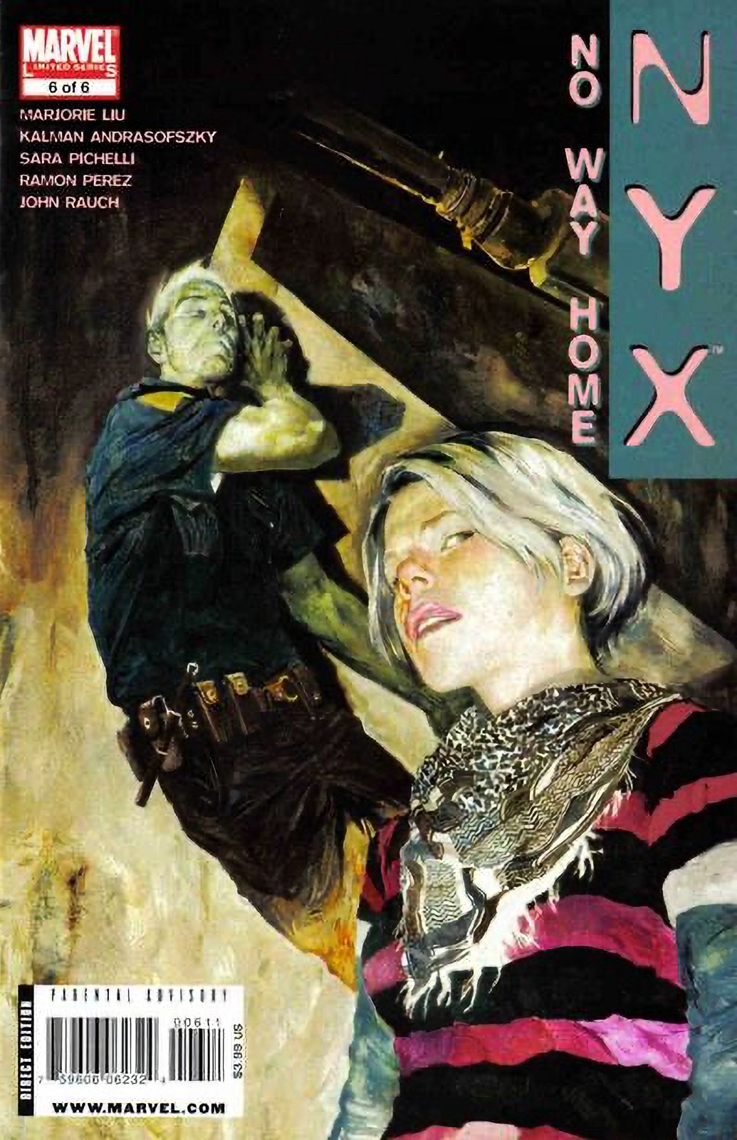 NYX: No Way Home #6 (2008-2009) Marvel Comics