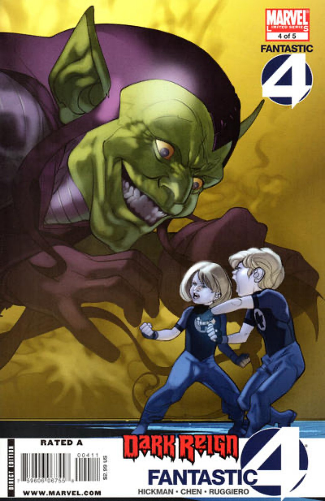 Dark Reign: Fantastic Four #4 (2009) Marvel Comics
