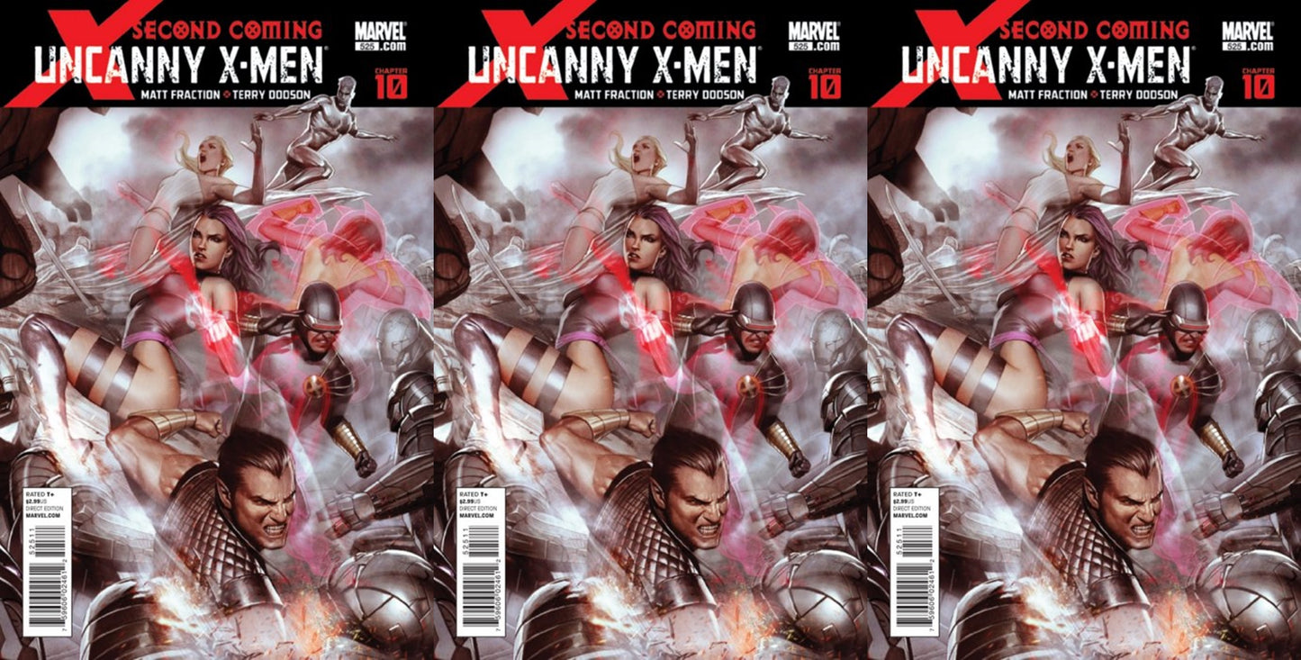 The Uncanny X-Men #525 Volume 1 (1981-2011) Marvel Comics - 3 Comics