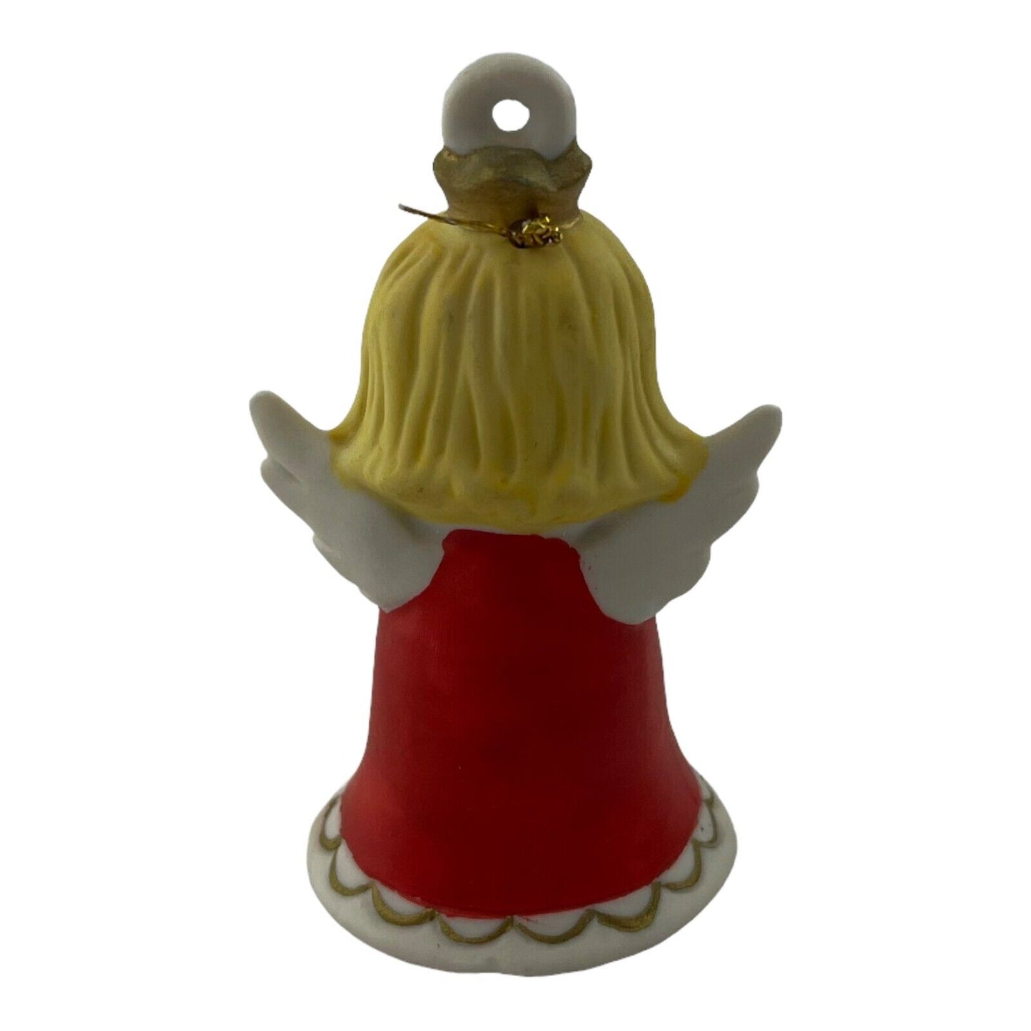 Christmas Angel 3 Inch Vintage Ceramic Bell Ornament Lefton