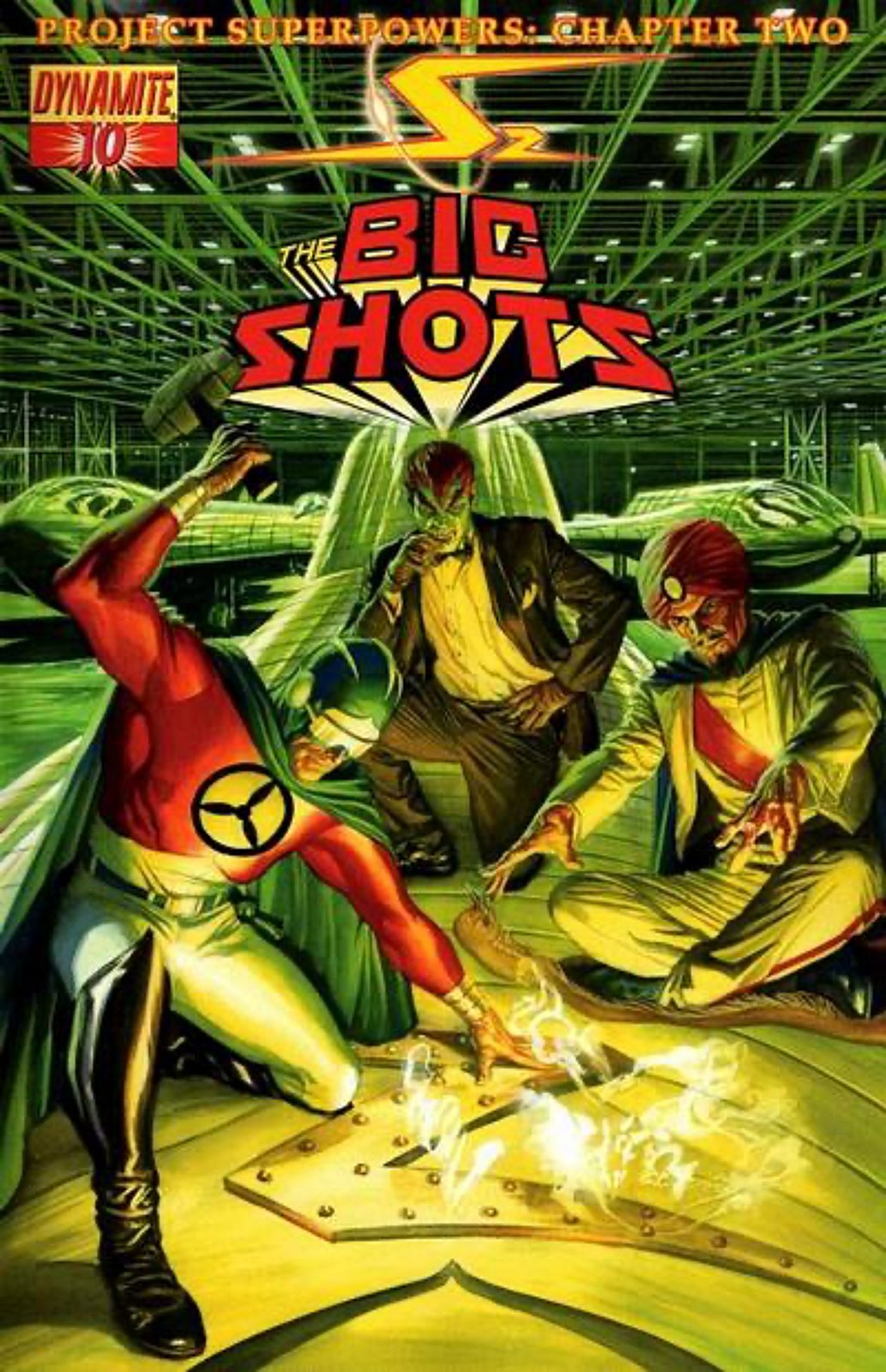 Project Superpowers: Chapter Two #10A Alex Ross Cover (2009) Dynamite Comics
