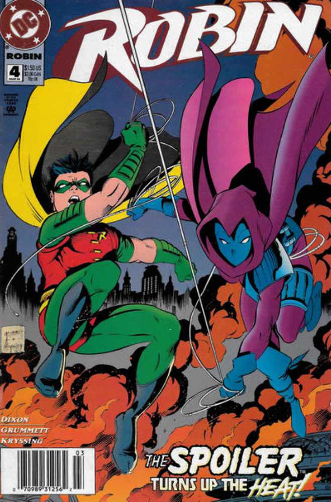 Robin #4 Newsstand (1993-2009) DC