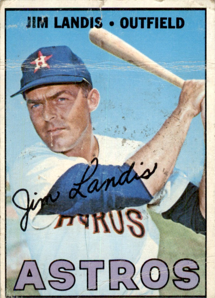 1967 Topps #483 Jim Landis Houston Astros FR