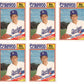 (5) 1988 Topps Revco League Leaders Baseball #12 Orel Hershiser Lot Dodgers