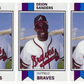 (5) 1993 SCD #58 Deion Sanders Baseball Card Lot Atlanta Braves