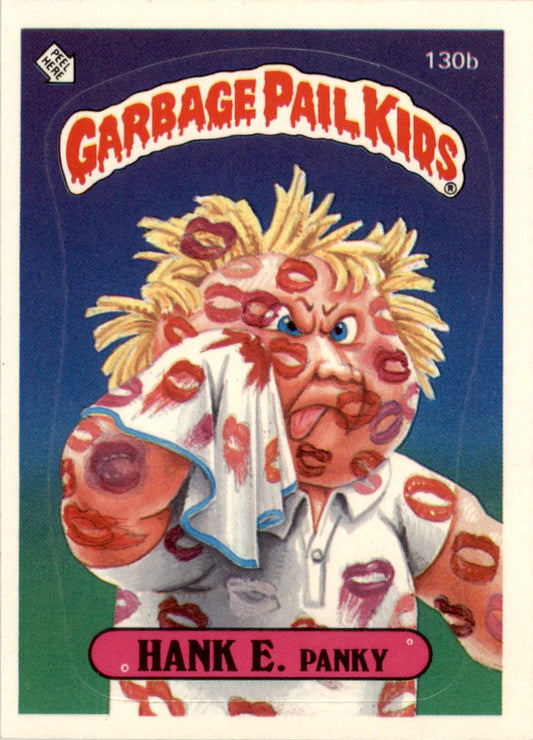 1986 Garbage Pail Kids Series 6 #130b Hank E. Panky Two Asterisks NM-MT