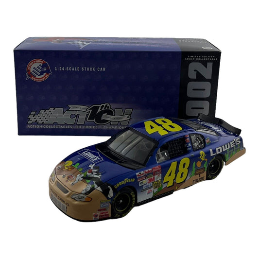 1:24 Scale Jimmie Johnson Lowe's Looney Tunes Rematch Diecast Vehicle 2002