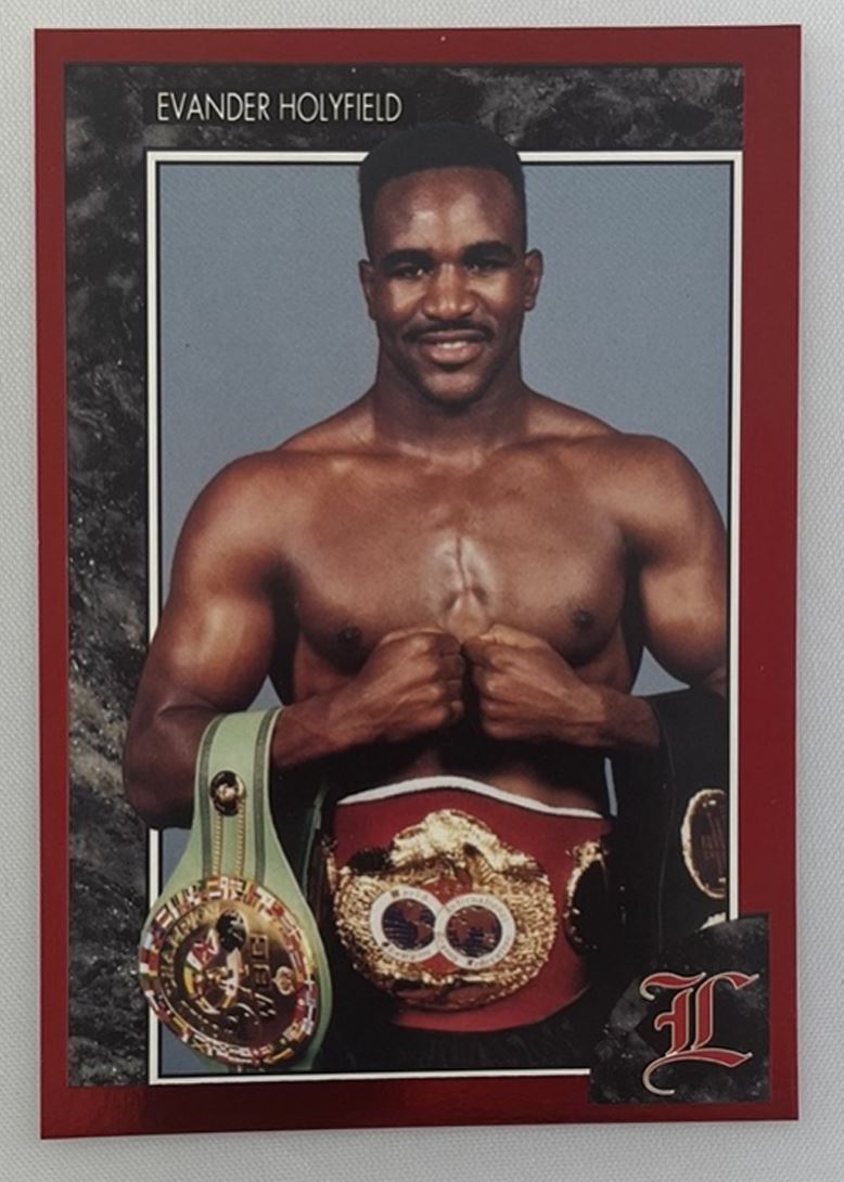 1992 Legends #29 Evander Holyfield Boxing Trading Card