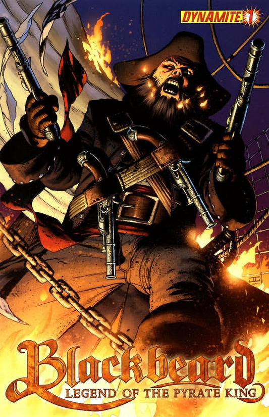 Blackbeard: Legend of the Pyrate King #1A (2009-2010) Dynamite Comics