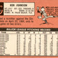 1969 Topps #238 Ken Johnson Atlanta Braves GD
