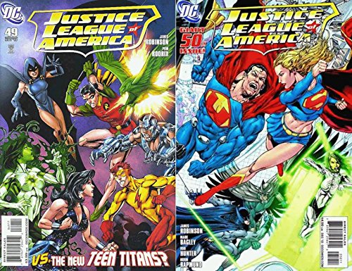 Justice League of America #49-50 Volume 2 (2006-2011) DC Comics - 2 Comics