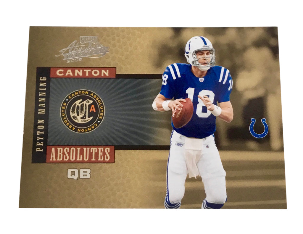 2005 Playoff Absolute Memorabilia Canton Absolutes Silver #CA-18 Peyton Manning