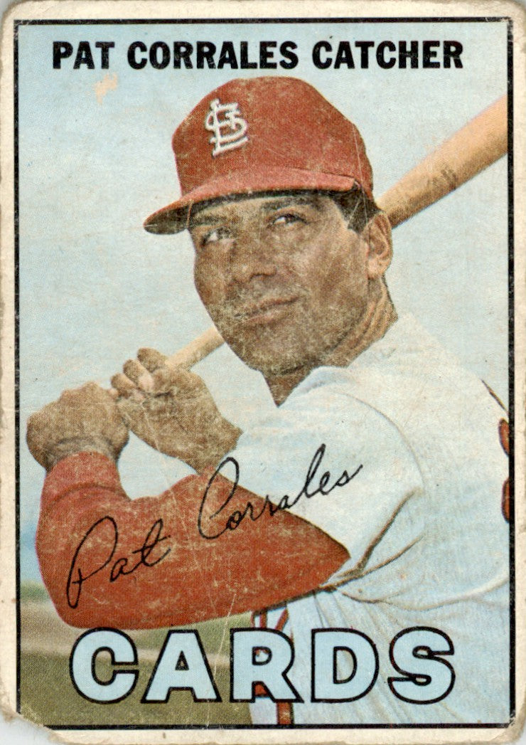 1967 Topps #78 Pat Corrales St. Louis Cardinals PR