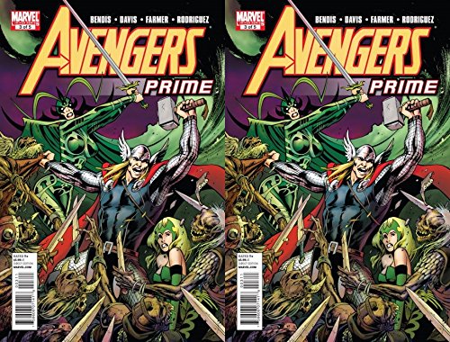 Avengers: Prime #3 (2010) Marvel Comics - 2 Comics