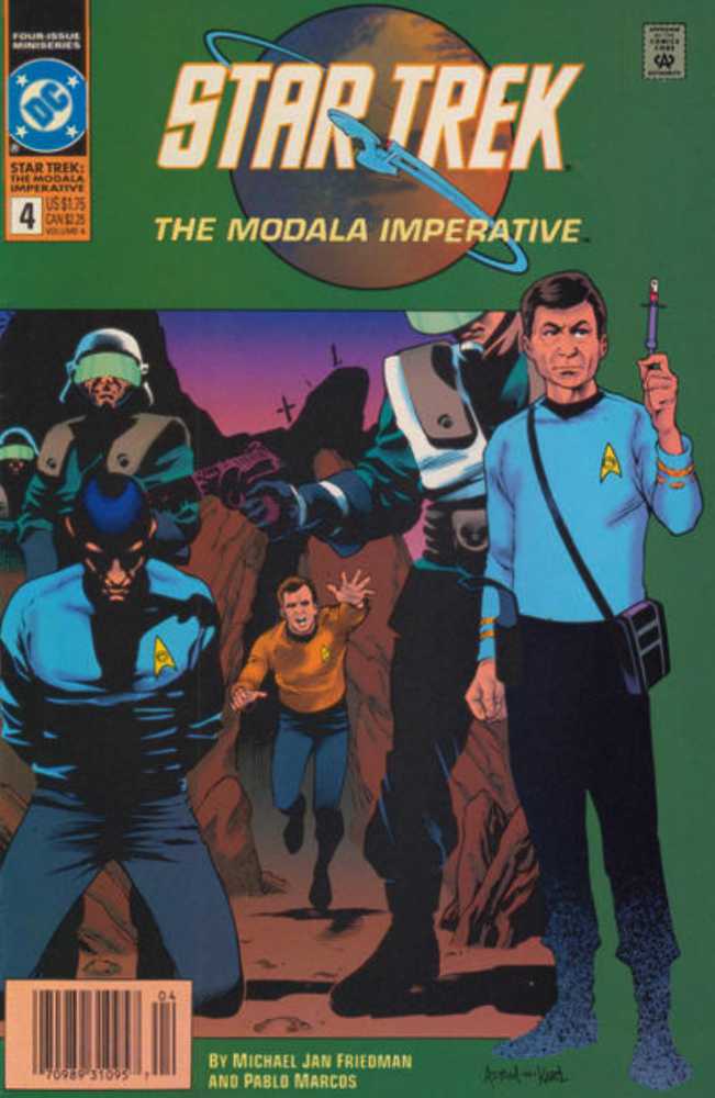 Star Trek: The Modala Imperative #4 Newsstand Cover (1991) DC