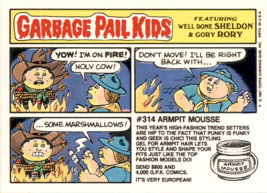 1987 Garbage Pail Kids Series 8 #293b Drillin' Dylan NM-MT