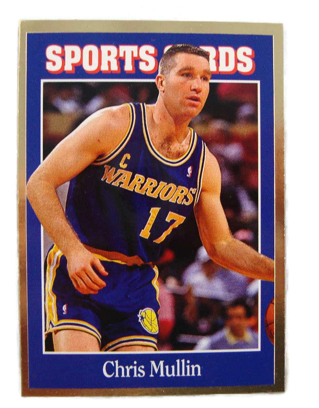 1992 Allan Kaye's Sports Cards #101 Chris Mullin Golden State Warriors