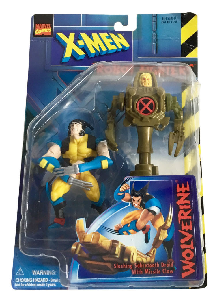 X-Men Robot Fighters Wolverine Action Figure 1997 Toy Biz