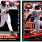 1993 & 1994 Post Cereal Baseball Frank Thomas White Sox Baseball Card Lot