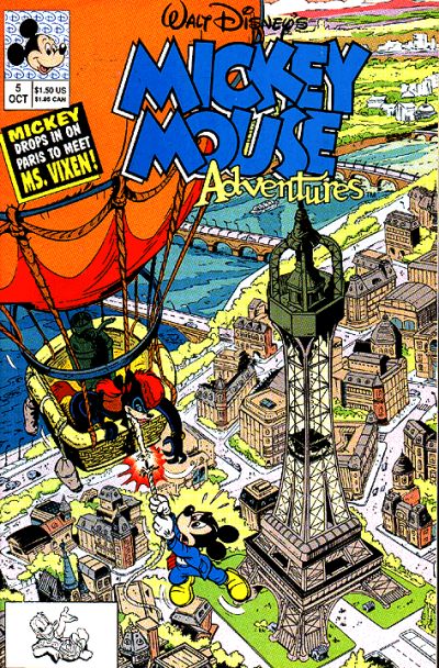 Walt Disney's Mickey Mouse Adventures #5 (1990-1991) Disney Comics
