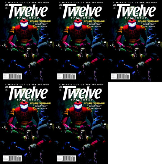 The Twelve: Spearhead (2010) Marvel Comics - 5 Comics