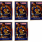 (5) 1992 Sports Cards #76 Karl Malone Basketball Card Lot Utah Jazz