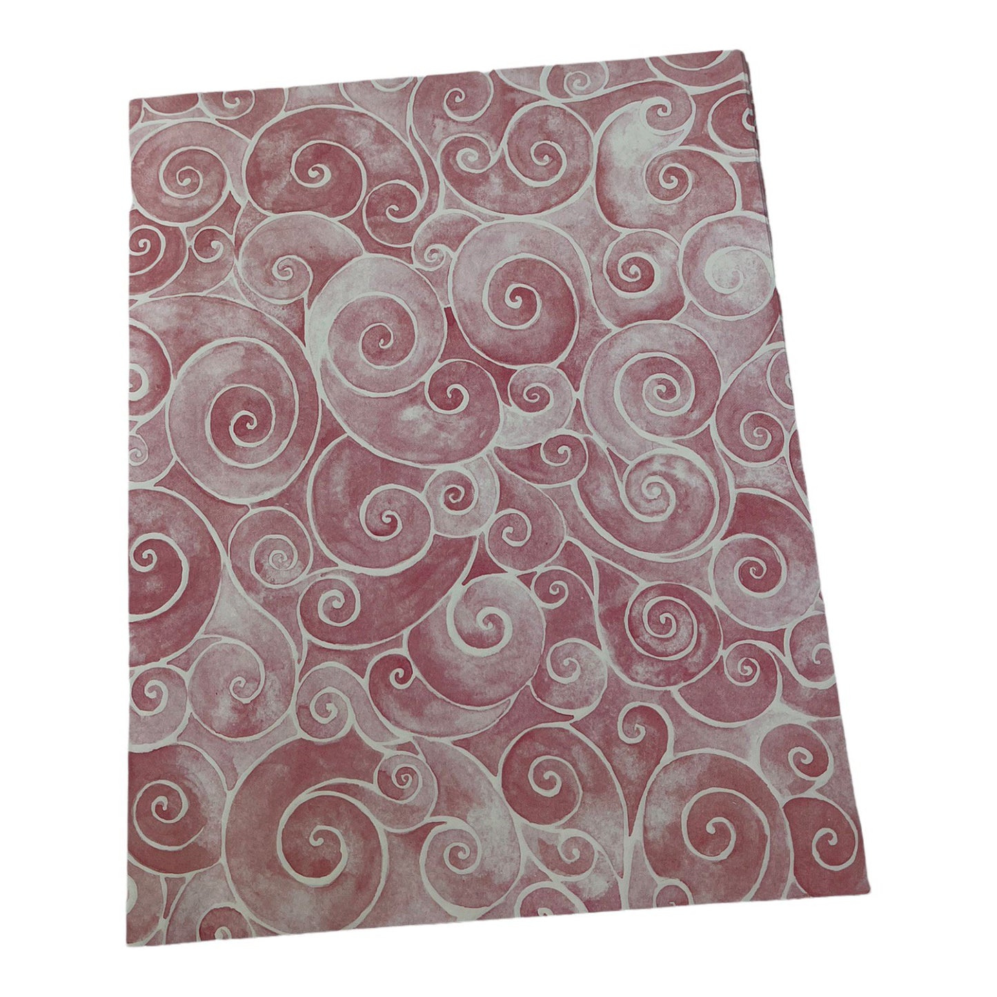 (70) Decorative 8.5" X 11" Printing Papers Pink and Blue Swirls