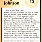 1991 Tuff Stuff Jr. Special Issue NBA FInals #12 Magic Johnson Lakers