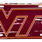 Virginia Tech 12 Inch X 6 Inch Plastic License Tag Wincraft Sports New