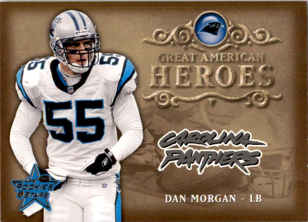 2002 Leaf Rookies & Stars Great American Heroes #GAH-17 Dan Morgan /2000