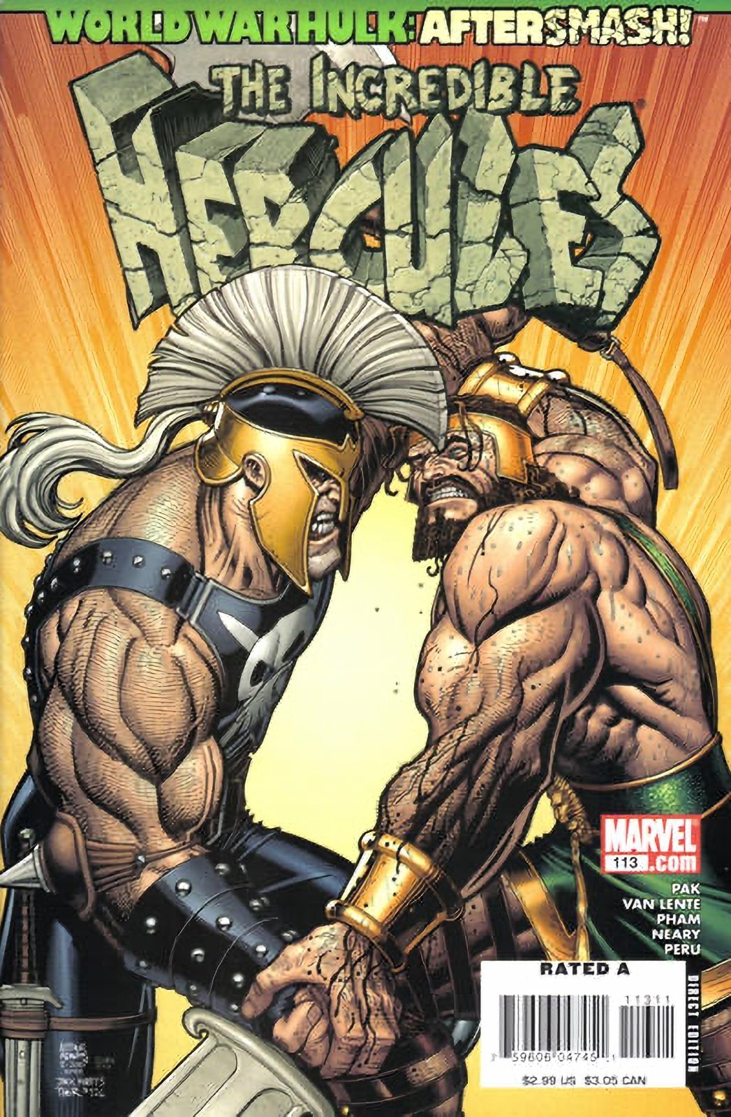 Incredible Hercules #113 (2008-2010) Marvel Comics