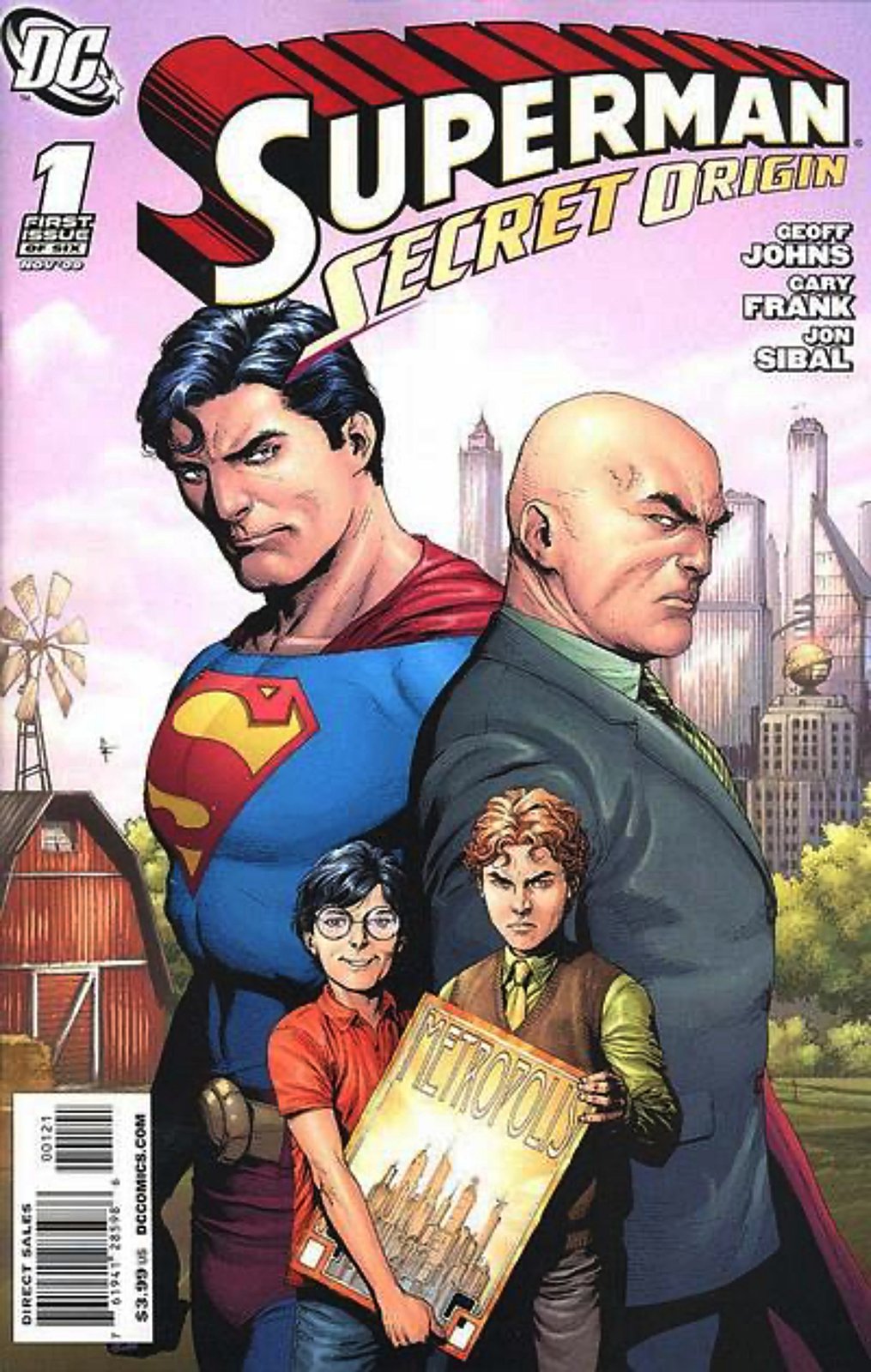 Superman: Secret Origin #1 Incentive Variant (2009-2010) DC Comics