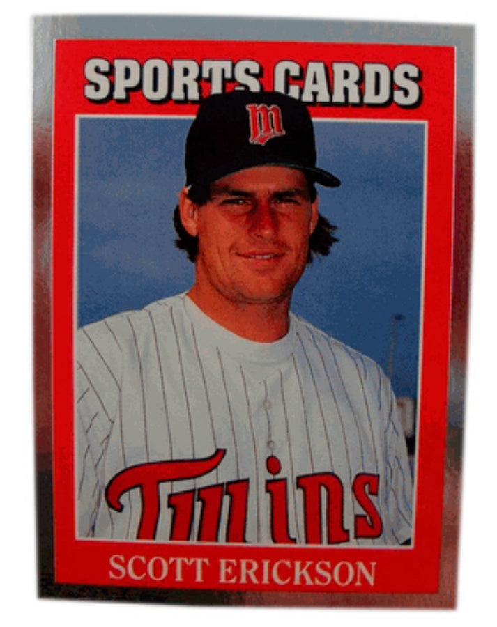 1991 Allan Kaye's Sports Cards #22 Scott Erickson Minnesota Twins