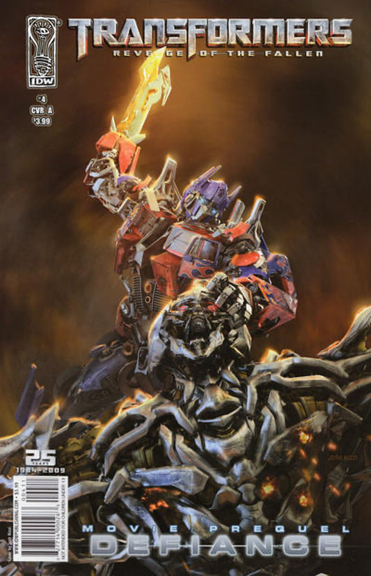 Transformers: Defiance #4A (2009) IDW Comics