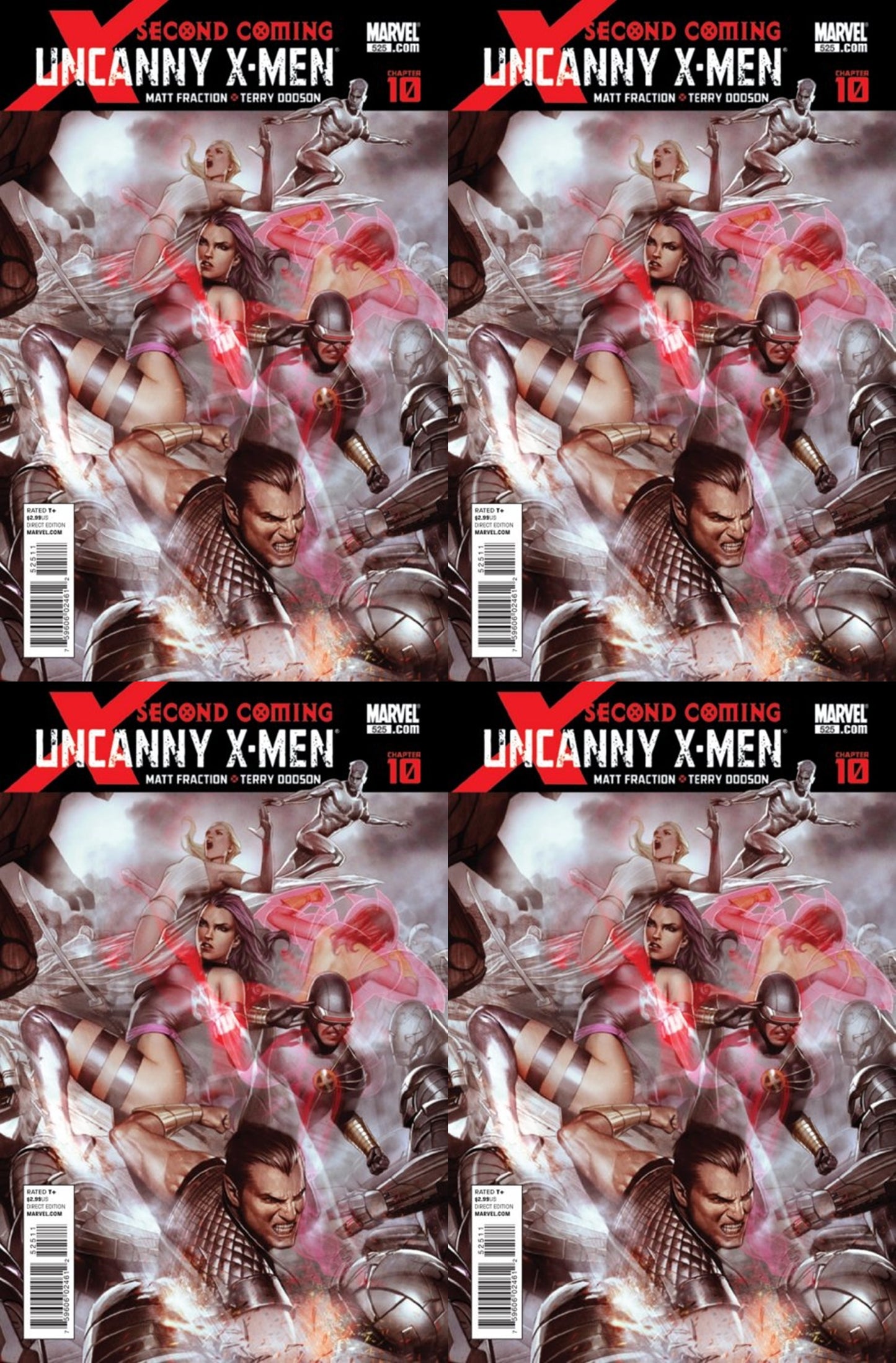 The Uncanny X-Men #525 Volume 1 (1981-2011) Marvel Comics - 4 Comics