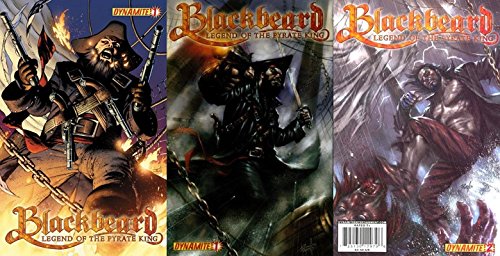 Blackbeard: Legend Of The Pyrate King #1-2 (2009-2010) Dynamite - 3 Comics